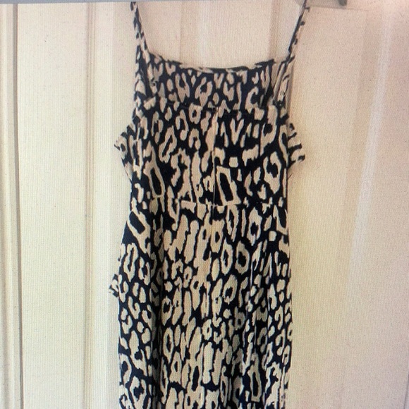 Leopard Print Spaghetti Strap Dress - Picture 3 of 3